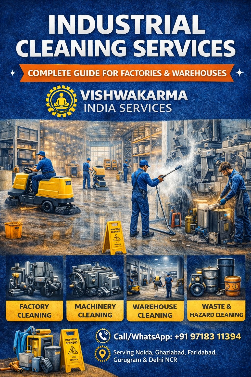 Industrial Cleaning Services – Complete Guide for Factories & Warehouses